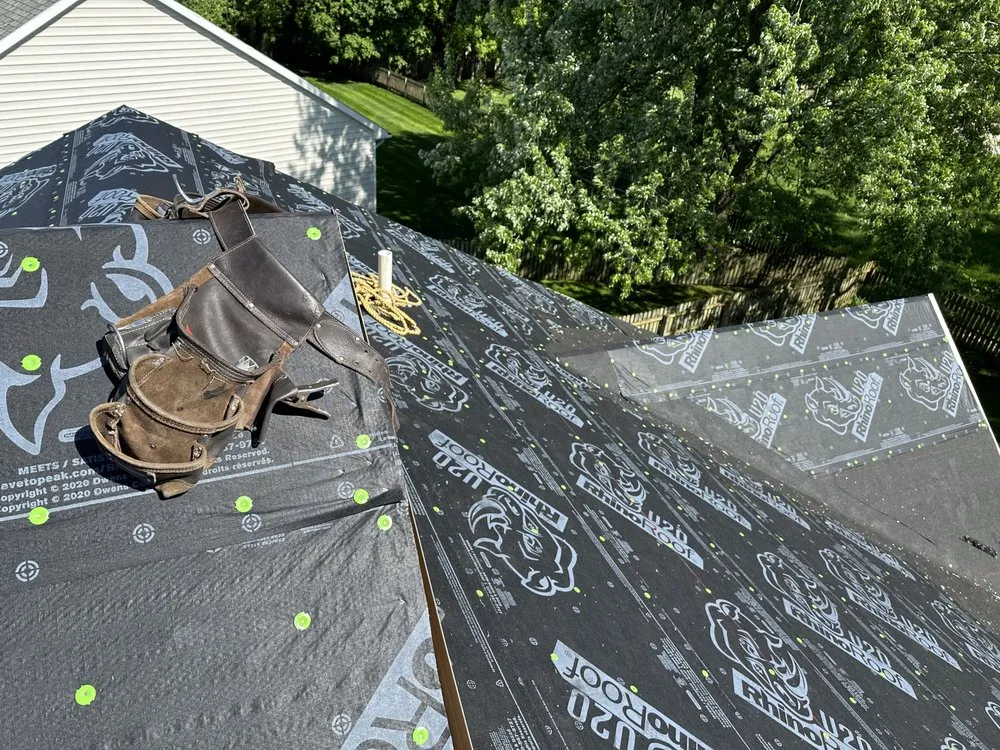 Slide of White Pine Renovation