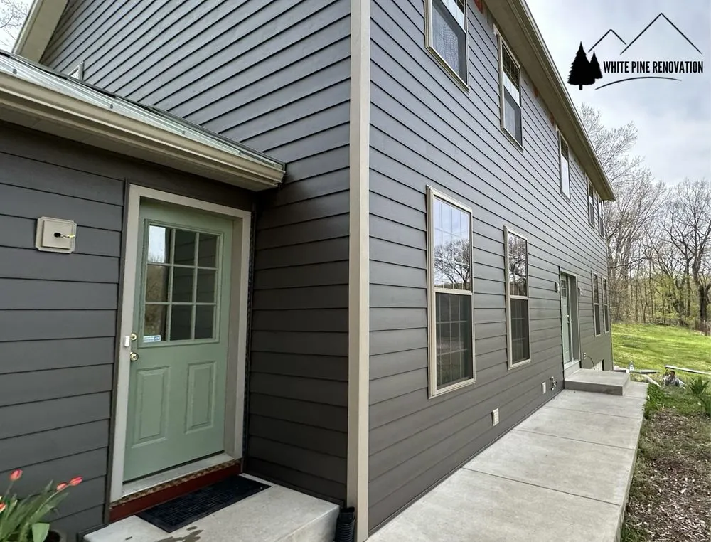 Slide of White Pine Renovation