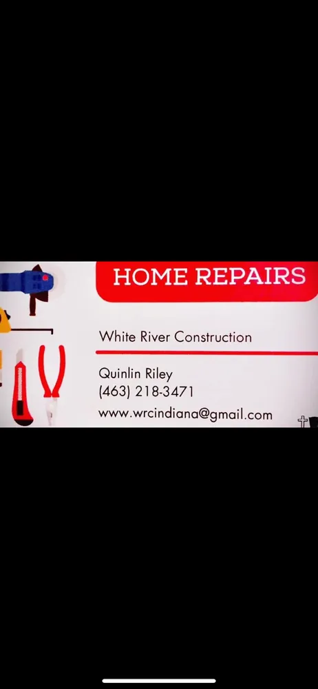 Slide of White River Construction