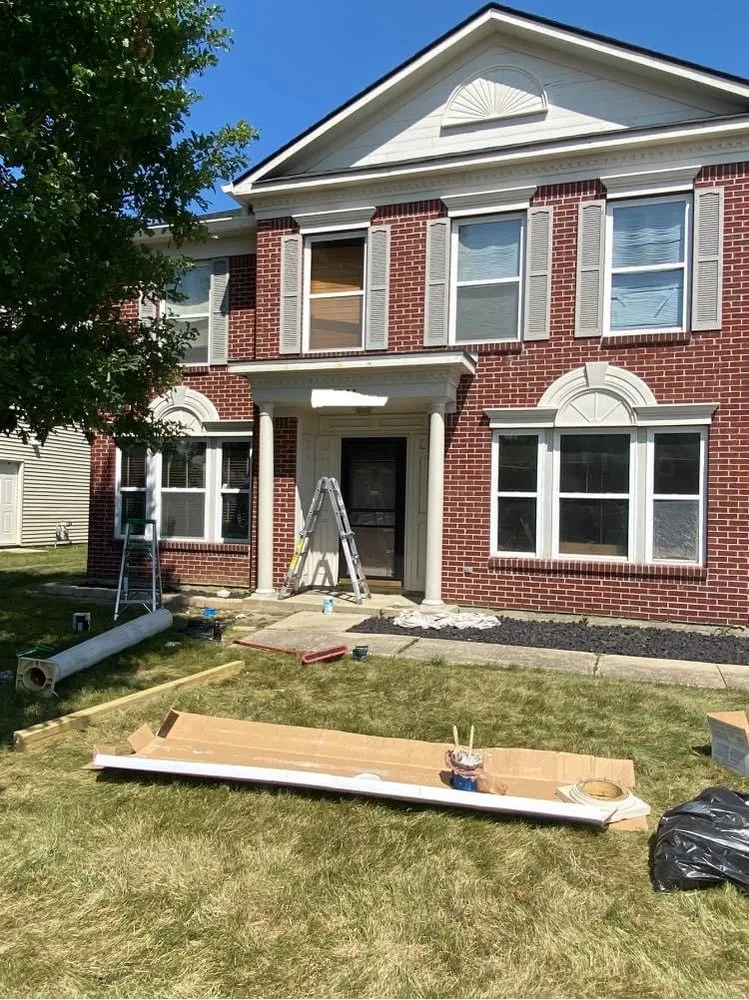 Slide of White River Construction