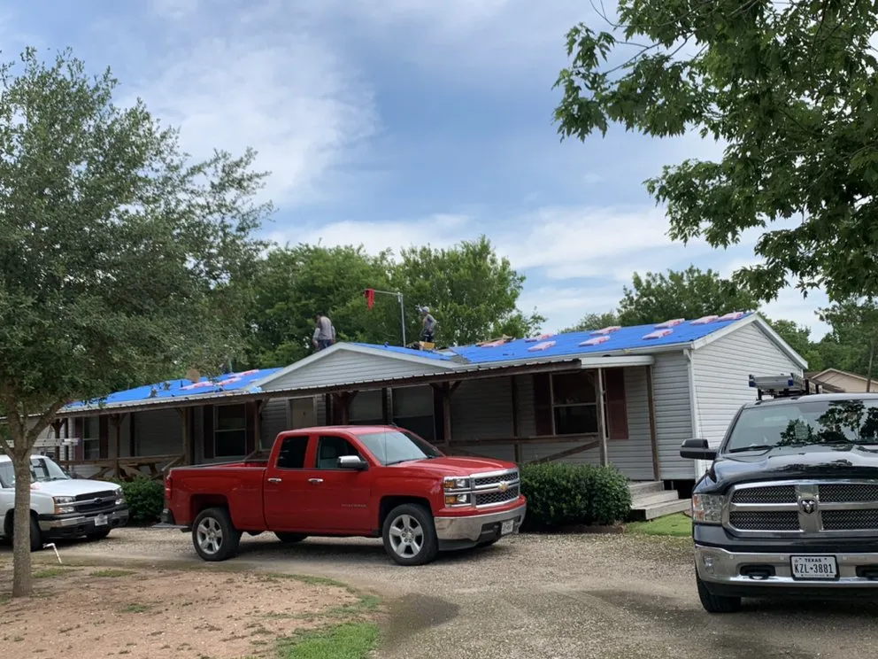 Slide of White Star Roofing