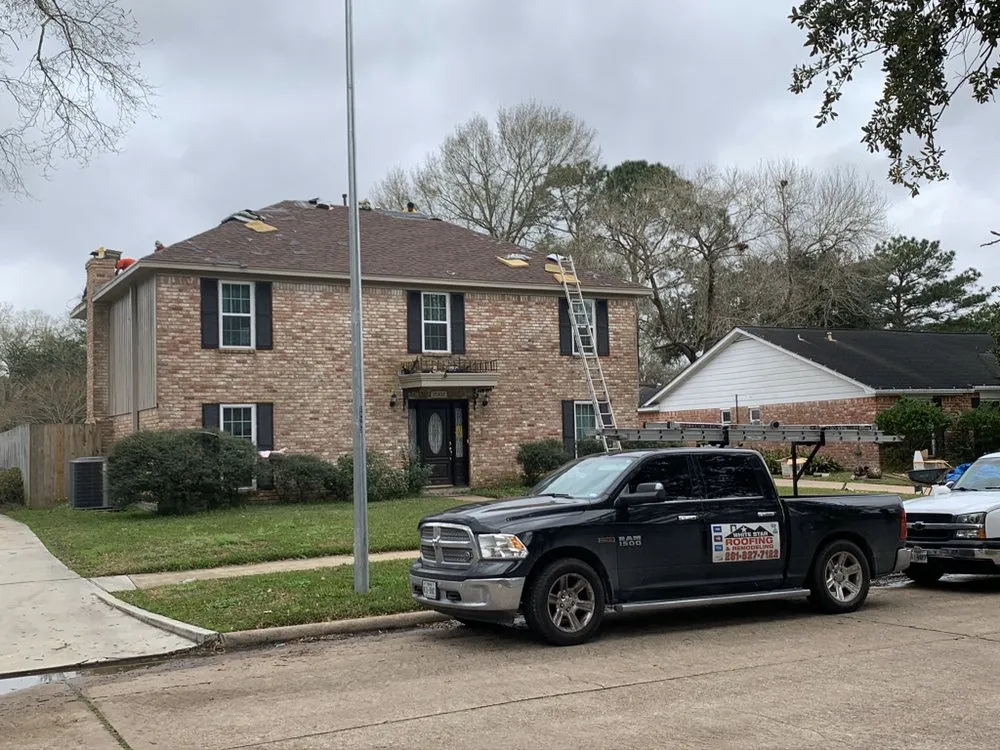 Slide of White Star Roofing