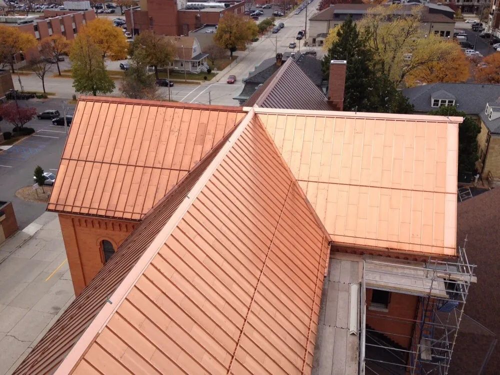 Slide of Whitefield Copper Roofing and Art