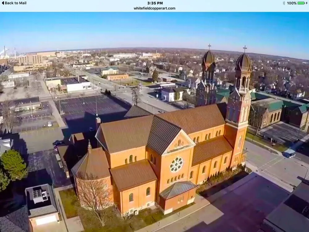 Slide of Whitefield Copper Roofing and Art