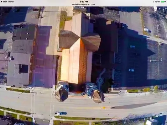 Whitefield Copper Roofing and Art Logo