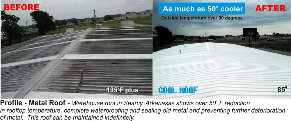 Slide of White's Roofing Company