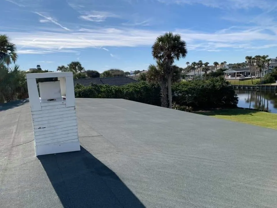 Slide of White's Roofing