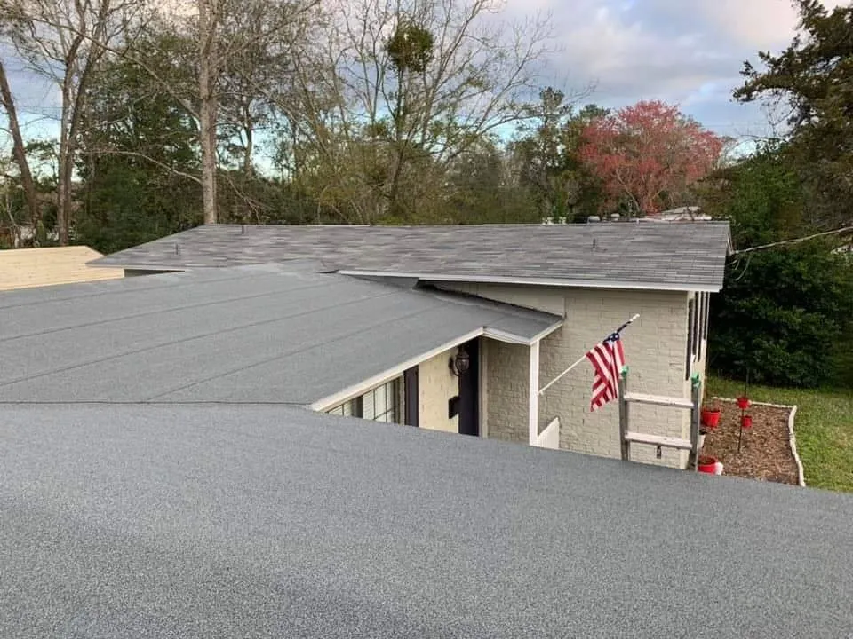 Slide of White's Roofing