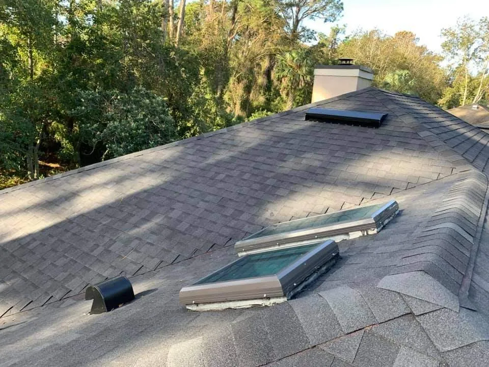 Slide of White's Roofing