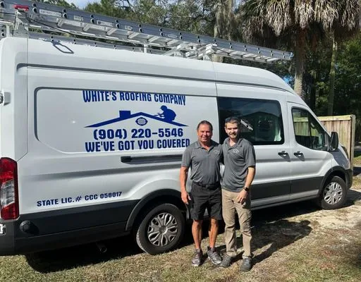 White's Roofing Logo