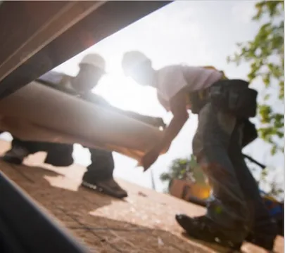 Slide of White's Roofing