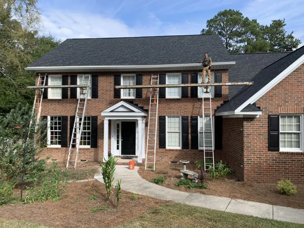 Professional roof leak repair in Appling, GA by Whitetail Home Improvements & Seamless Gutters
