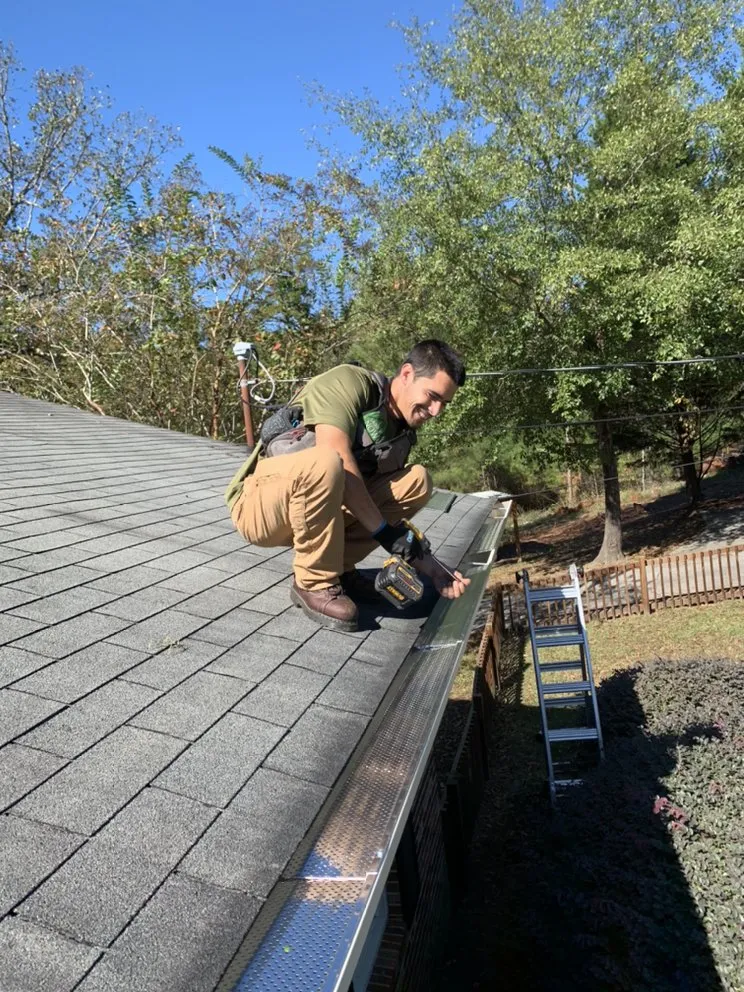 Professional roof installation after storm damage in Appling, GA by Whitetail Home Improvements & Seamless Gutters