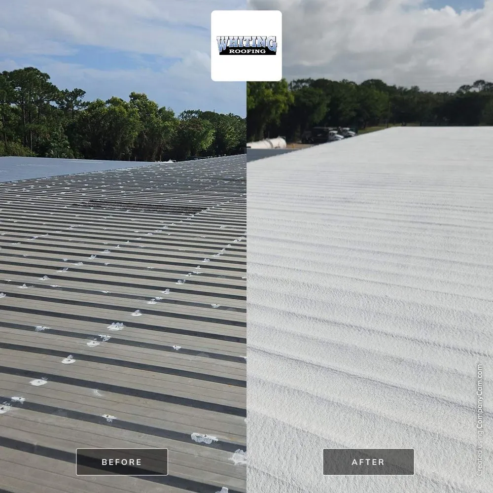 Slide of Whiting Roofing