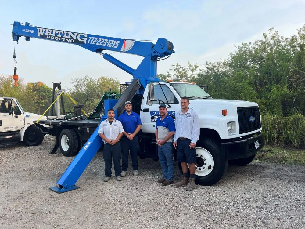 Slide of Whiting Roofing