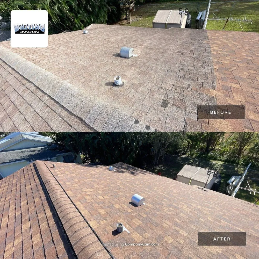 Slide of Whiting Roofing