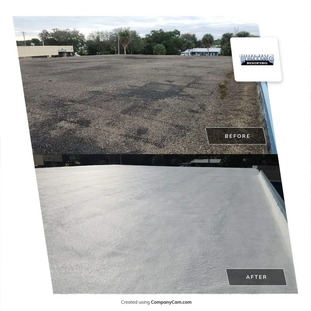 Slide of Whiting Roofing