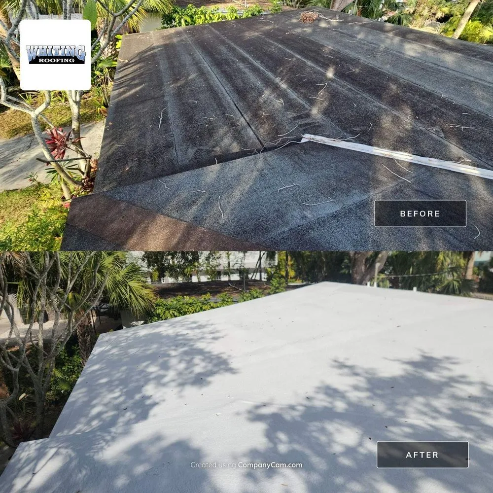 Slide of Whiting Roofing