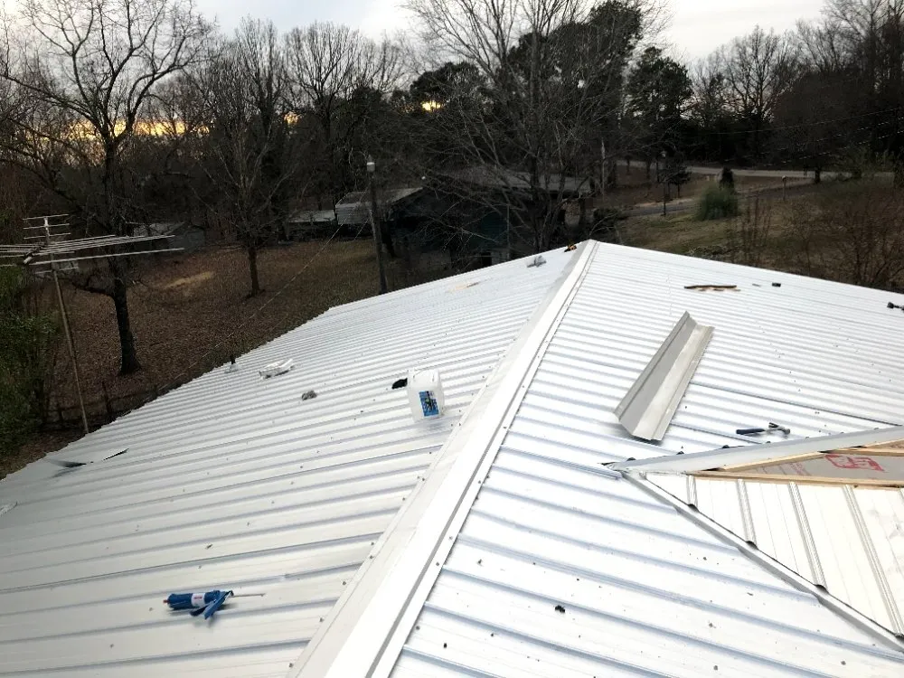 Expert metal roofing installation in Hickory Flat, MS - Wiggins Handyman & Restoration Service