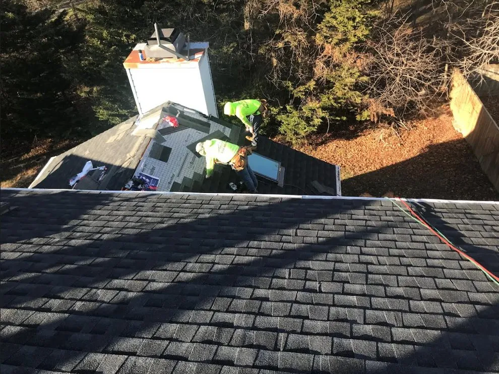 Slide of Wil the Roofer