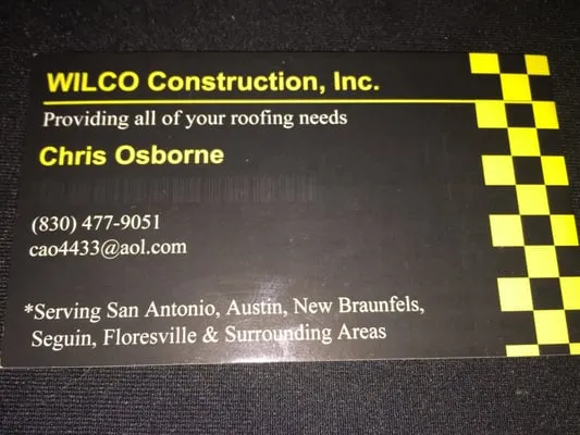 Wilco Construction Logo