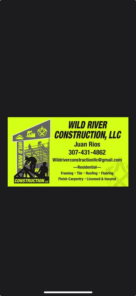 Slide of Wild River Construction