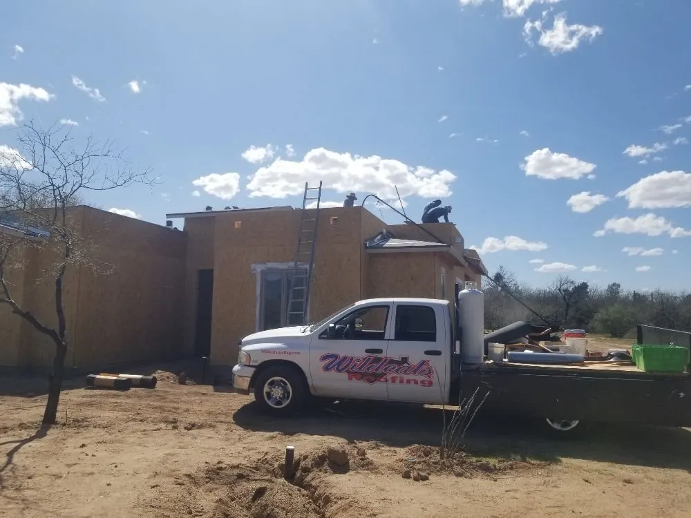 Slide of Wildcats Roofing