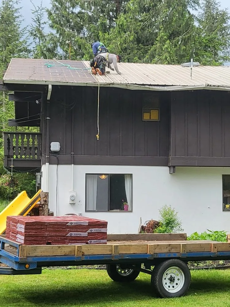 Emergency metal roofing installation for homes in Ravensdale, WA by Wilderness Roofing and Exteriors