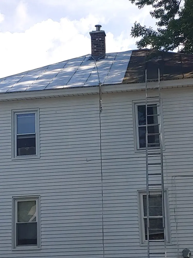 Emergency roof installation in Medford, ME - Willettes Roofing