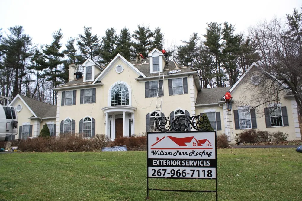 Slide of William Penn Roofing