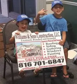 Slide of Williams & Sons Construction