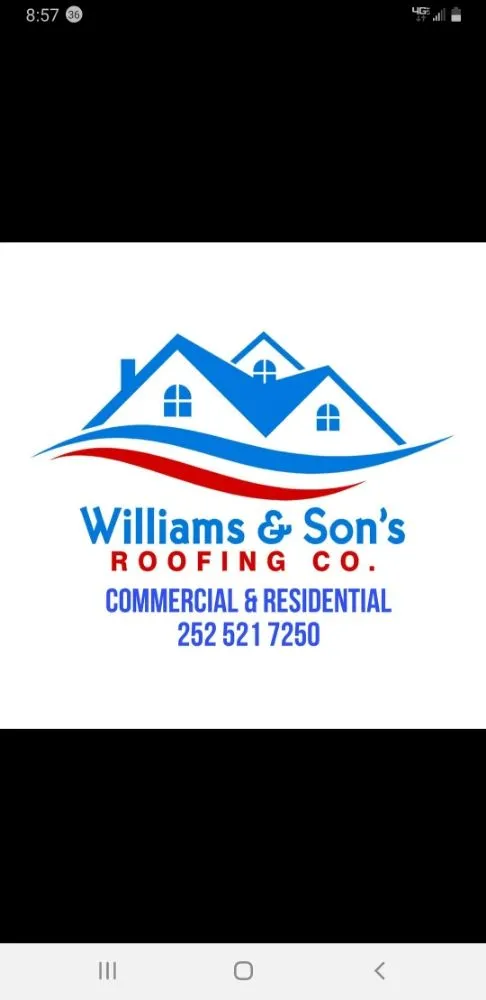 Slide of Williams & Sons Roofing