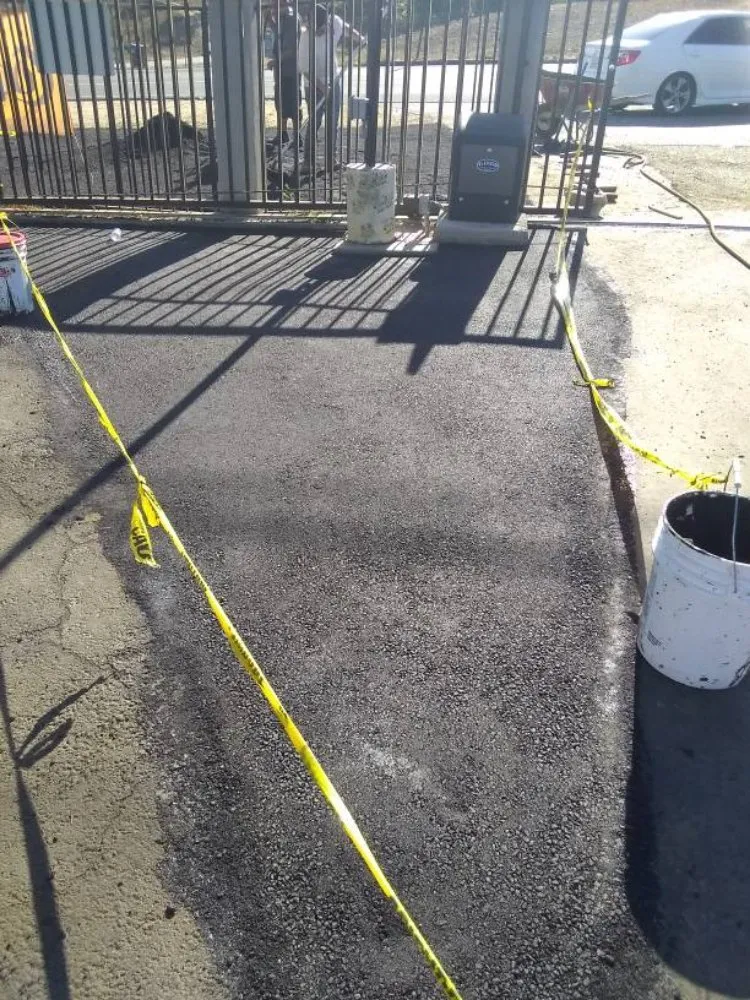 Slide of Williams Asphalt Sealcoat