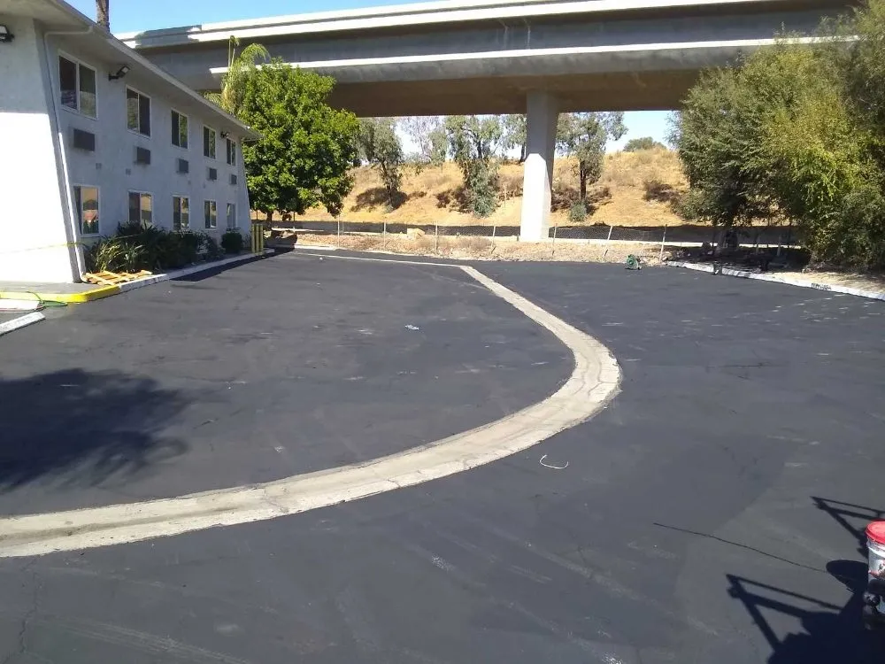 Slide of Williams Asphalt Sealcoat