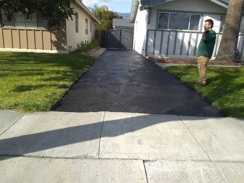 Slide of Williams Asphalt Sealcoat