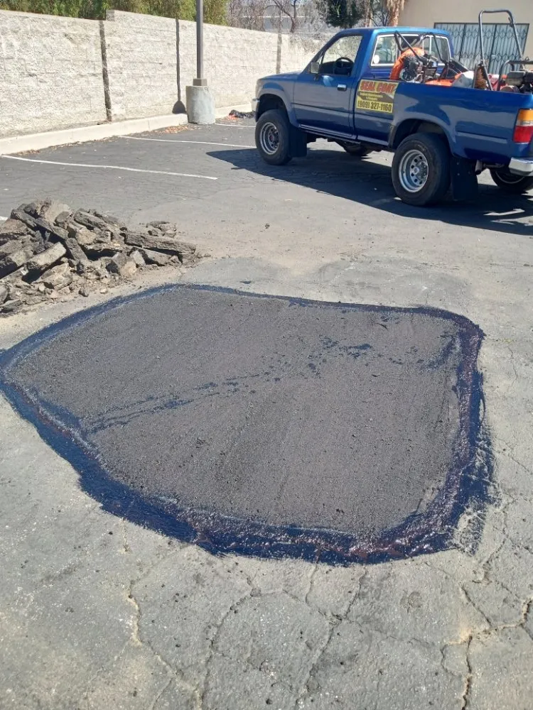 Slide of Williams Asphalt Sealcoat