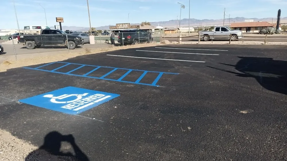 Slide of Williams Asphalt Sealcoat