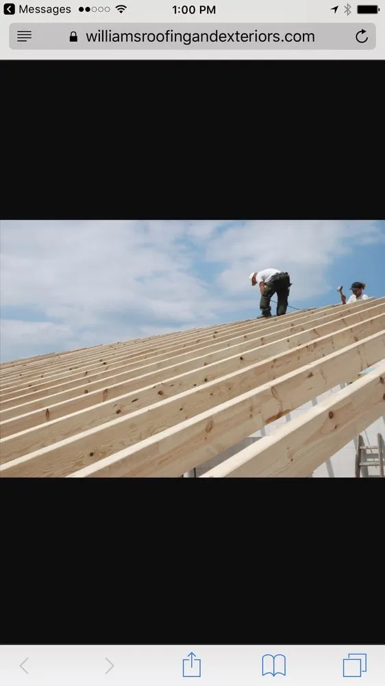 Slide of Williams Roofing and Exteriors