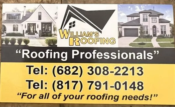William's Roofing Logo