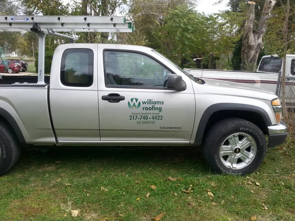 Slide of Williams Roofing