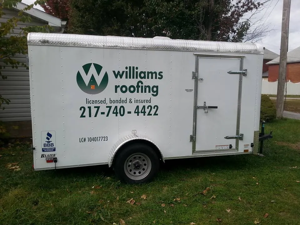 Slide of Williams Roofing