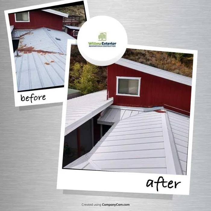 Slide of Willow Exterior Renovation & Construction