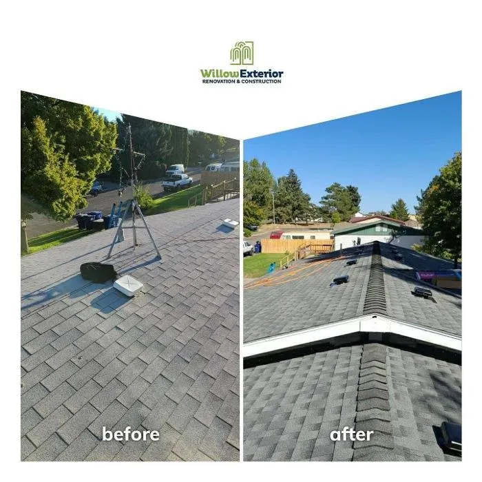 Slide of Willow Exterior Renovation & Construction