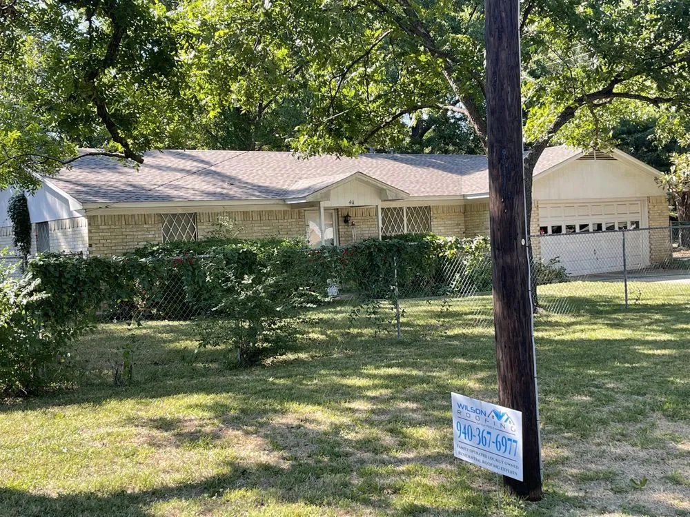 Slide of Wilson Roofing