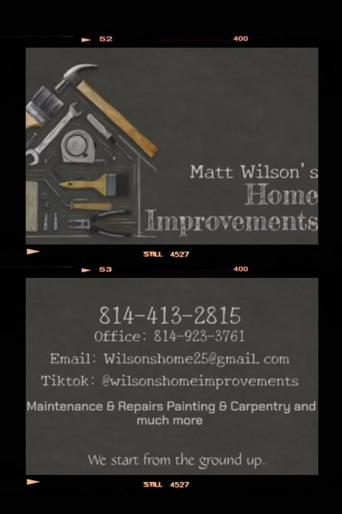 Slide of Wilsons Home Improvements