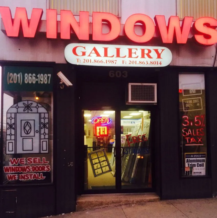Slide of Window Gallery North Bergen