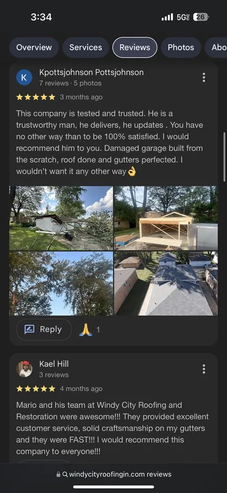 Slide of Windy City Roofing and Restoration Corp