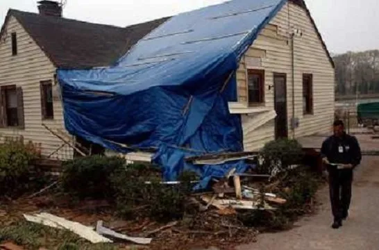 Slide of Winter Garden Roof Repair