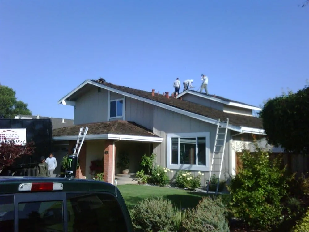 Slide of Winter Roofing