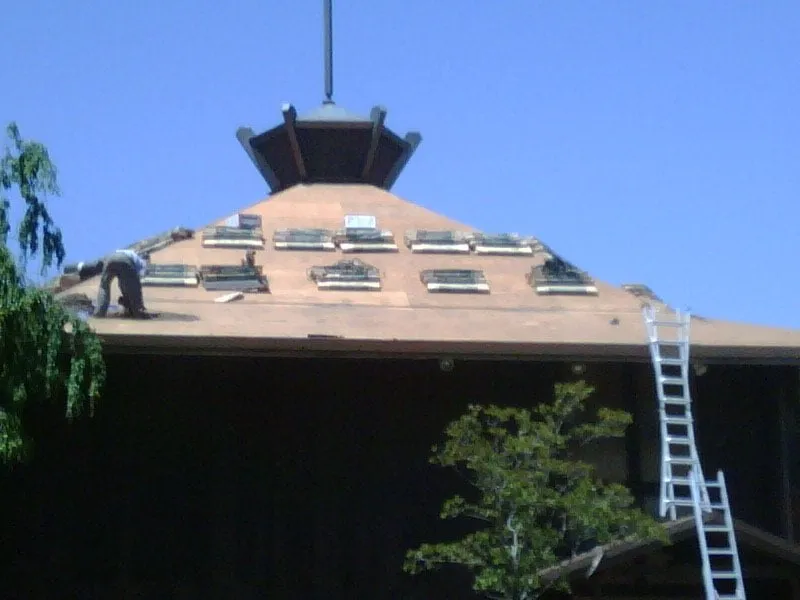 Slide of Winter Roofing